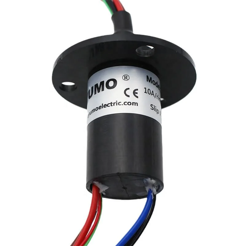 Yumo Electrical Slip Ring Slip Ring Alternator Snm022A-0410-03s Od22mm 10A Slip Ring