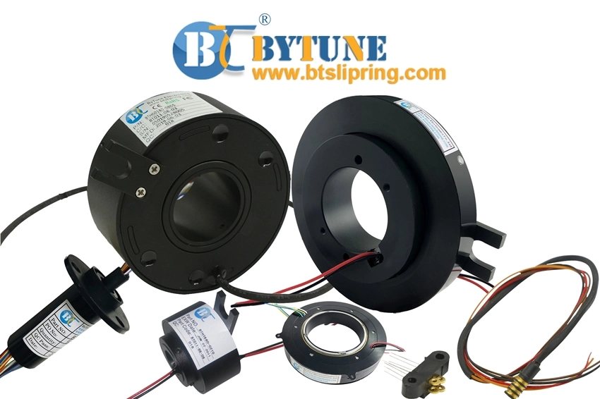 Through Bore Slip Rings for Power Transmission